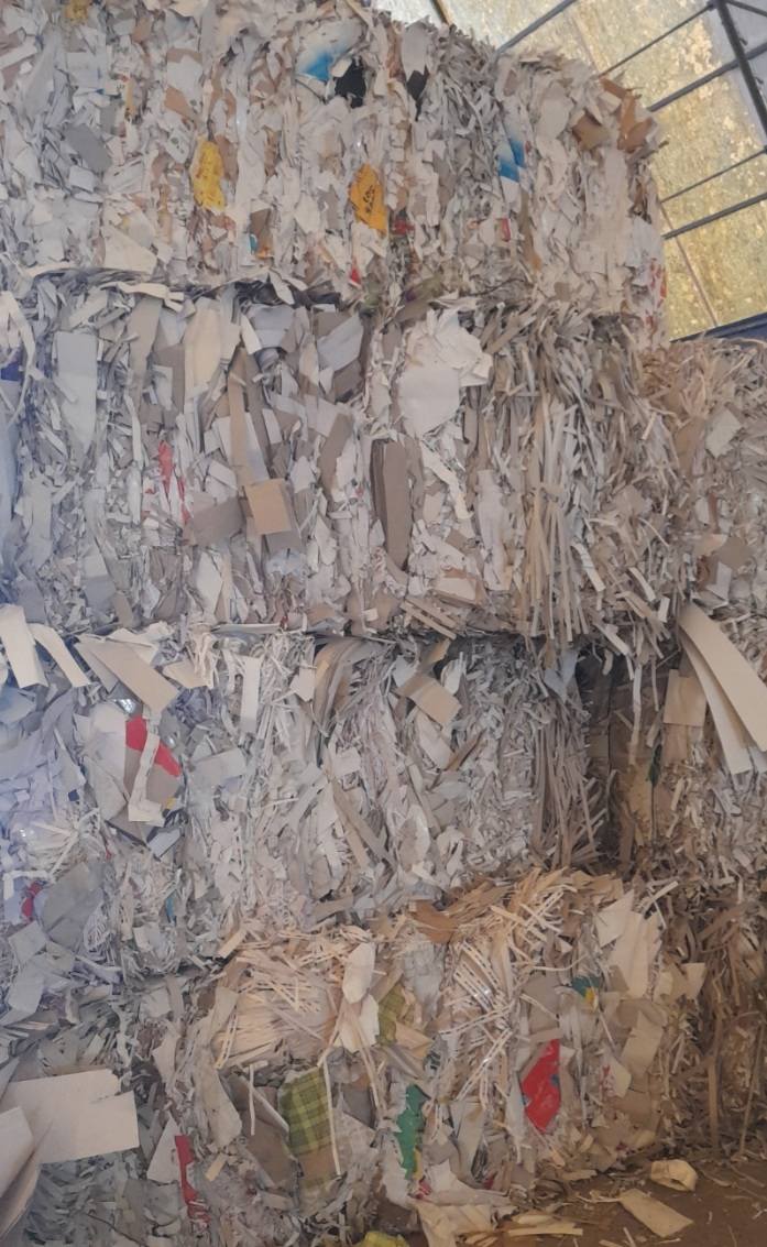 Papier blanc en vrac